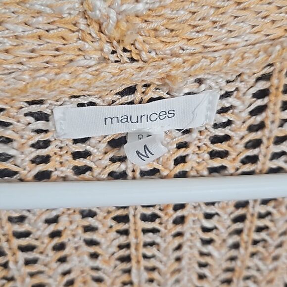 Maurices Medium Cardigan Orange - Picture 3 of 13